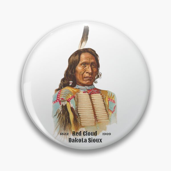 Item preview, Red Cloud - Dakota Sioux - Vintage Portrait Originally Allen & Ginter by heringa designed and sold by heringa.