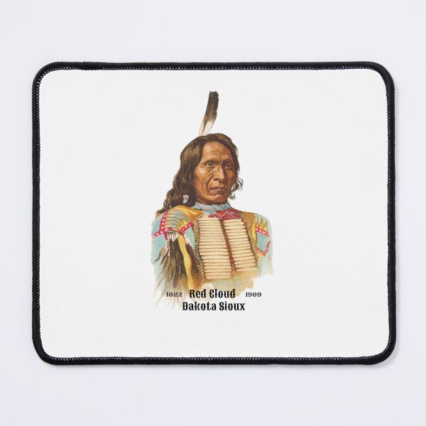 Item preview, Red Cloud - Dakota Sioux - Vintage Portrait Originally Allen & Ginter by heringa designed and sold by heringa.