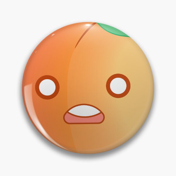 Item preview, Shocked Apricot , Cute Apricot designed and sold by KawaiSticker.