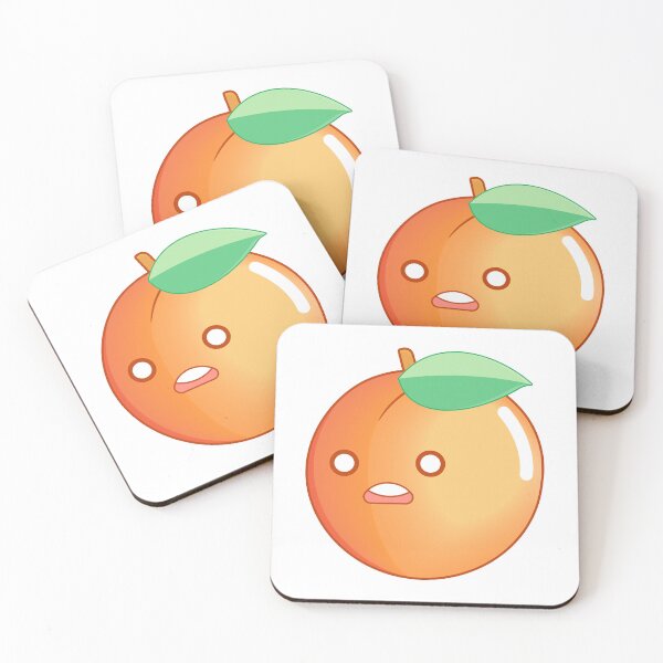 Item preview, Shocked Apricot , Cute Apricot designed and sold by KawaiSticker.
