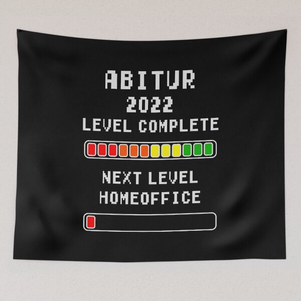 Item preview, Abitur 2022 - Level complete Gamer Home Office designed and sold by Shirt-Designs.