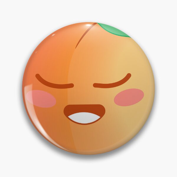 Item preview, Confident Apricot , Cute Apricot designed and sold by KawaiSticker.