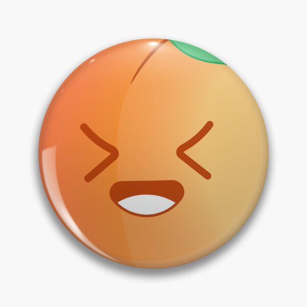 Item preview, Laughing Apricot , Cute Apricot designed and sold by KawaiSticker.