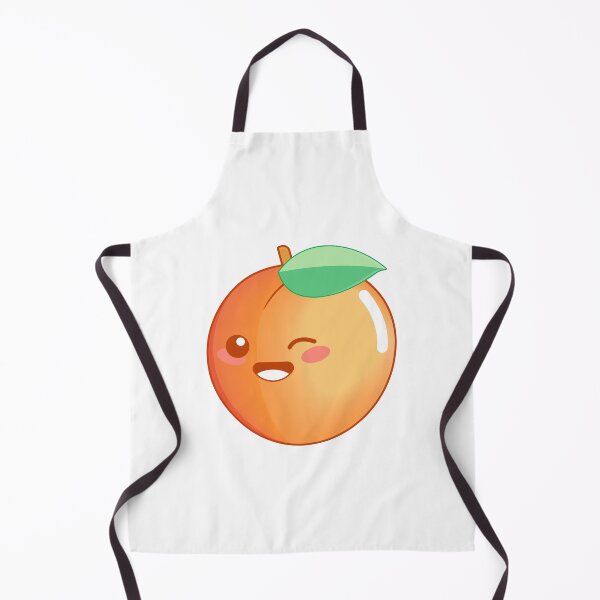 Item preview, Cute Apricot , Cute Fruit designed and sold by KawaiSticker.
