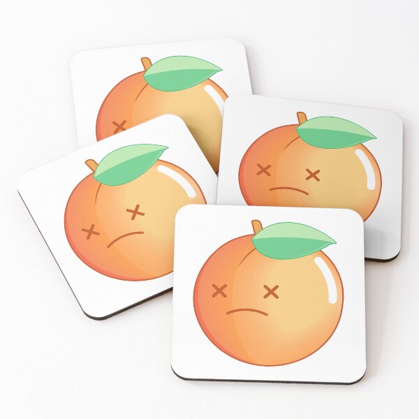 Item preview, Sick Apricot , Cute Apricot designed and sold by KawaiSticker.