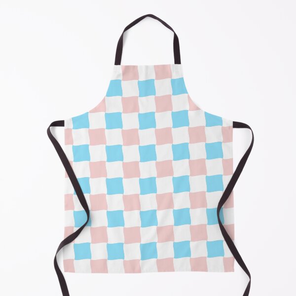 Item preview, Pink, Blue and White Wave Diagonal Checked Square Geometric Pattern designed and sold by Moyanana.