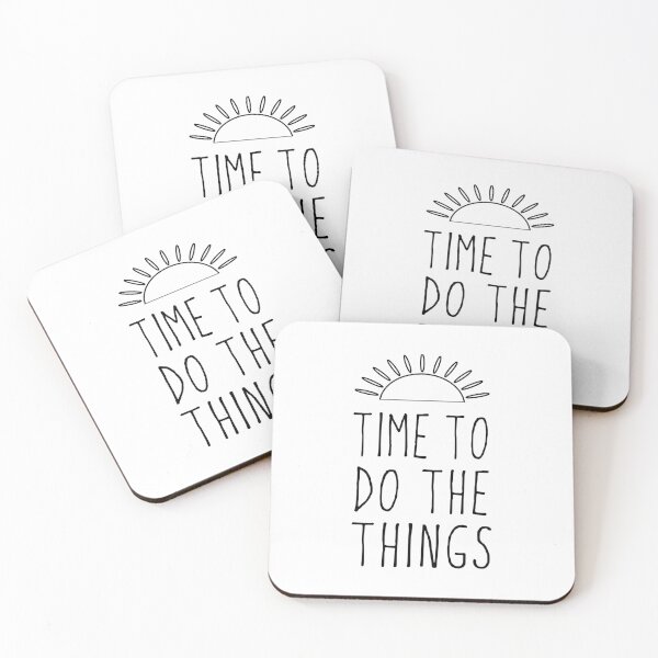 Item preview, Time To Do The Things designed and sold by Coop & Company Designs.