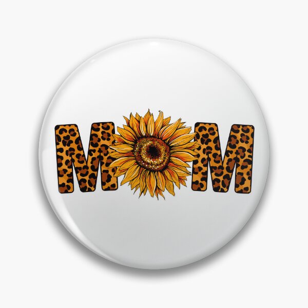 Item preview, Mom Sunflower and Leopard Print designed and sold by ChelleCreate.