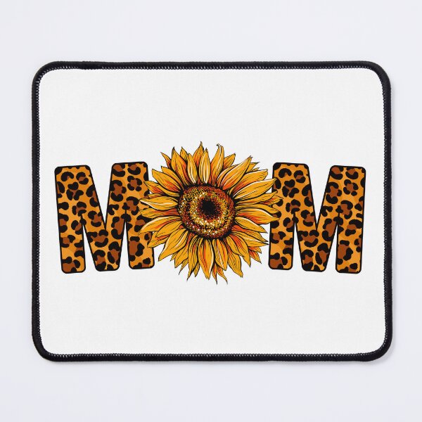 Item preview, Mom Sunflower and Leopard Print designed and sold by ChelleCreate.