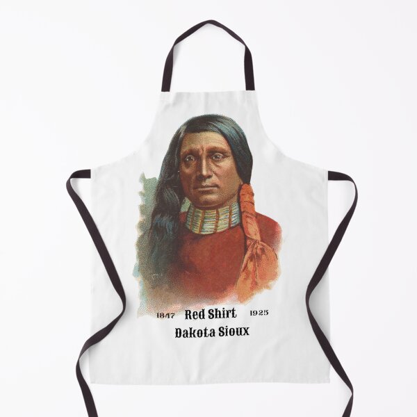 Item preview, Red Shirt - Dakota Sioux - Vintage Portrait Originally Allen & Ginter by heringa designed and sold by heringa.