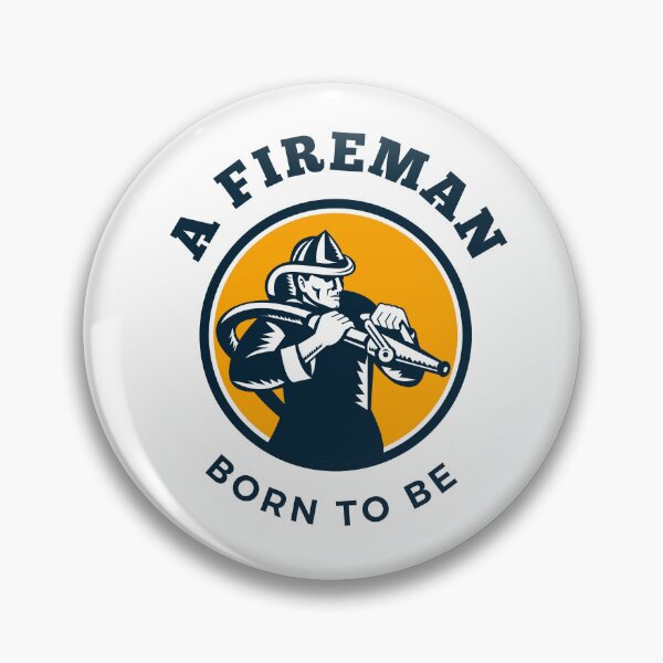Item preview, Born to be a fireman  designed and sold by Cloudpainter.