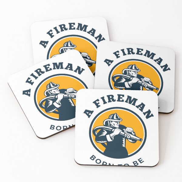 Item preview, Born to be a fireman  designed and sold by Cloudpainter.