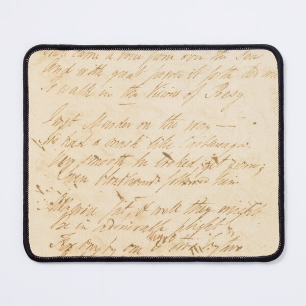 Item preview, Percy Bysshe Shelley - Handwritten Poem 1819 designed and sold by LeeHarperOswald.