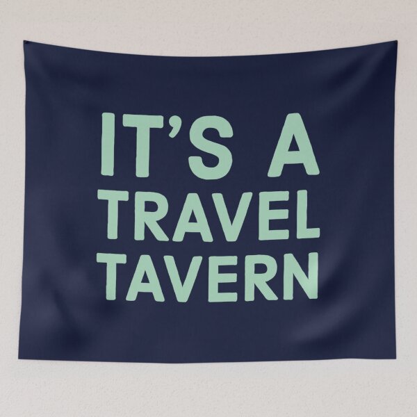 Item preview, It_s a travel tavern, funny alan partridge quote   designed and sold by ClemWearsa.