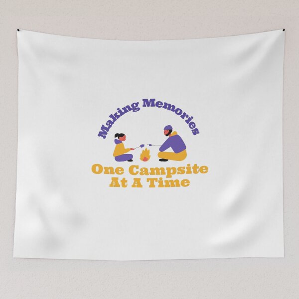 Item preview, Making Memories One Campsite At A Time designed and sold by yassminishop.