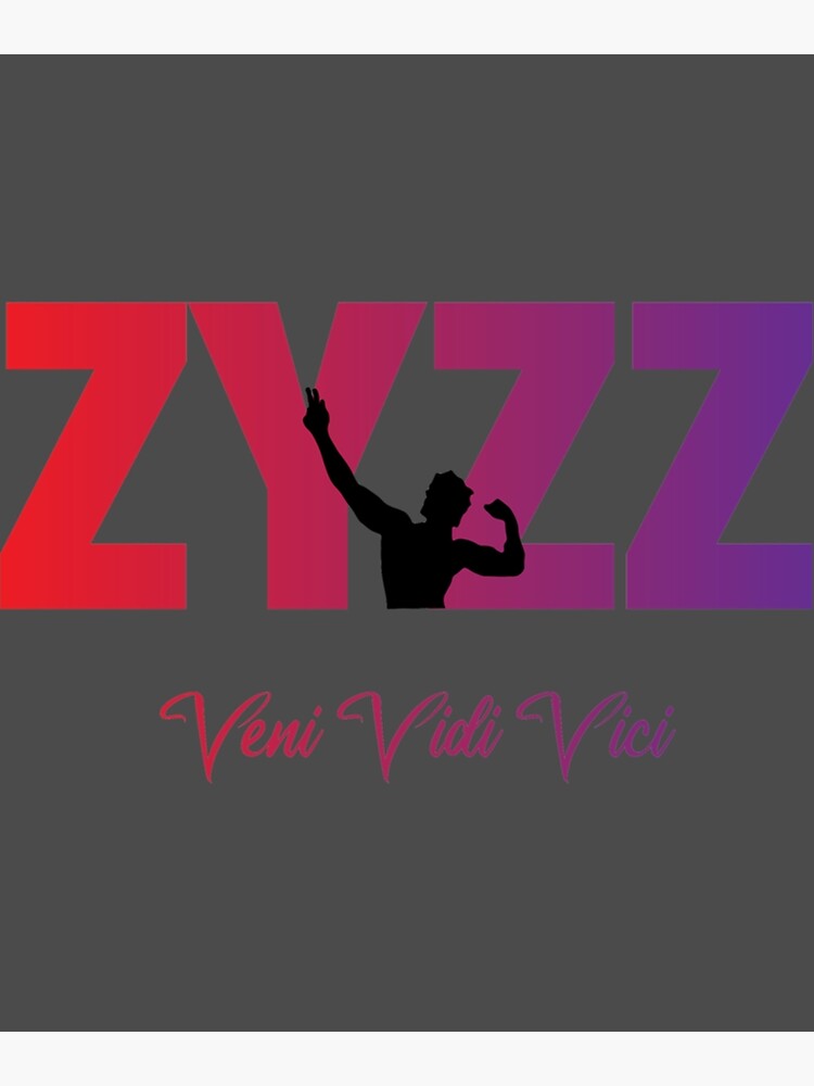 "Zyzz Text Sickkunt Gym Bodybuilding Motivational Aesthetic Veni Vidi