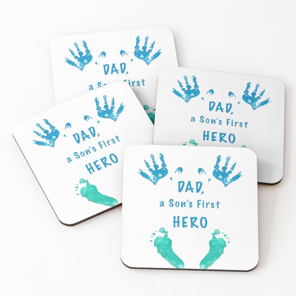 Item preview, Baby real hand and foot print, Father's Day gift designed and sold by Oksana Suprun.