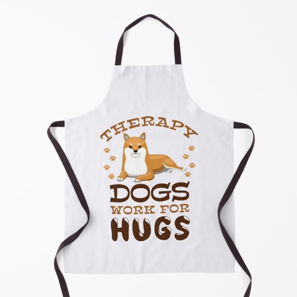 Item preview, Therapy Dogs Work for Hugs Dog Handler Trainer designed and sold by jaygo.