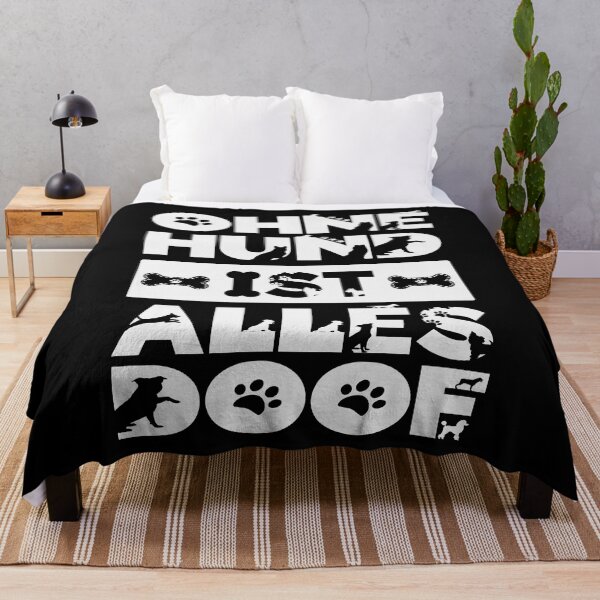 Artikelvorschau, Hund - Ohne Hund ist alles doof entworfen und verkauft von Shirt-Designs.