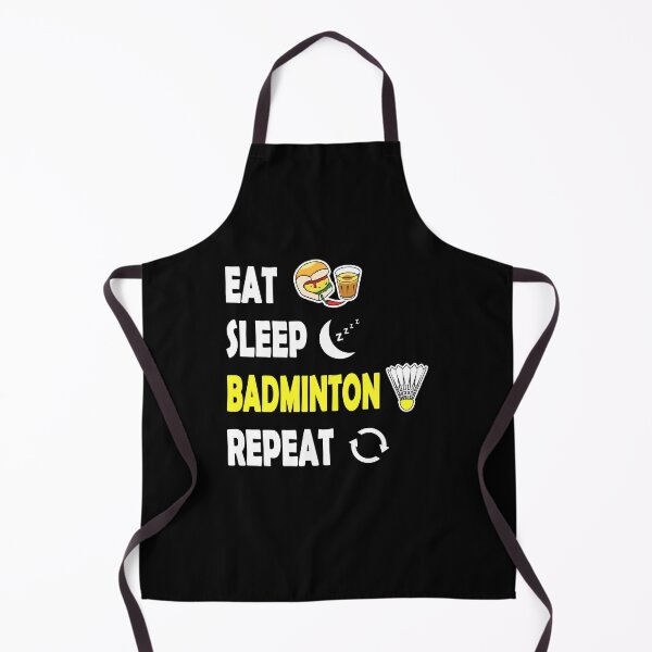 Item preview, Eat Sleep Badminton Repeat designed and sold by vineeth.