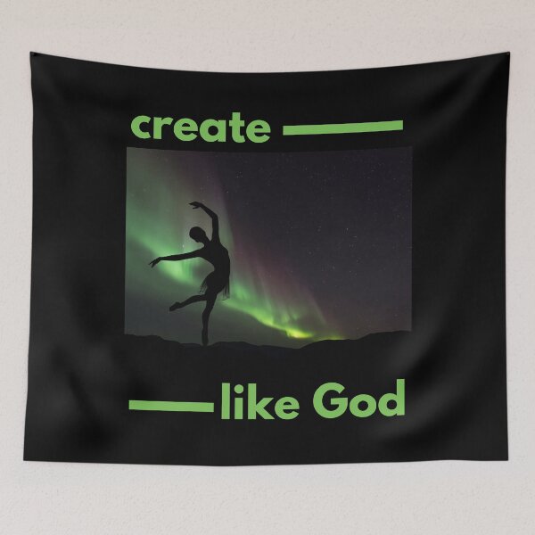 Item preview, Create Like God 07 Ballerina Borealis designed and sold by TWMBDesigns.