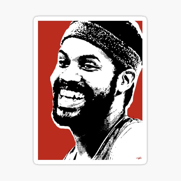 &ldquo;Rasheed Wallace&rdquo; Sticker by ohmygodsogood | Redbubble
