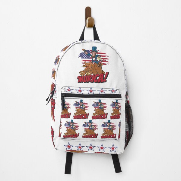 Item preview, Patriotic President Abraham Lincoln Murica! Wht designed and sold by MadMando.