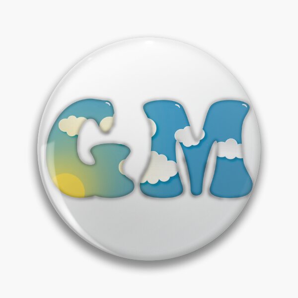 Item preview, GM (Good Morning) designed and sold by MJ Koldewyn.