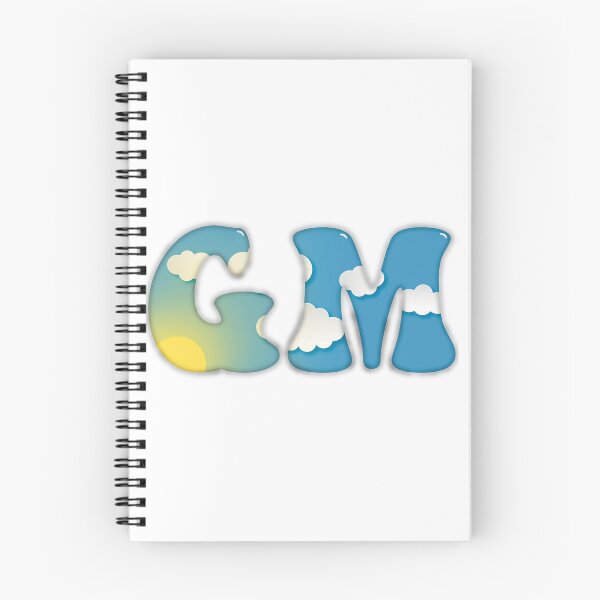 Item preview, GM (Good Morning) designed and sold by MJ Koldewyn.