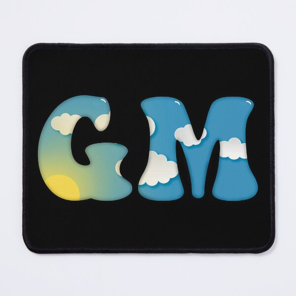 Item preview, GM (Good Morning) designed and sold by MJ Koldewyn.