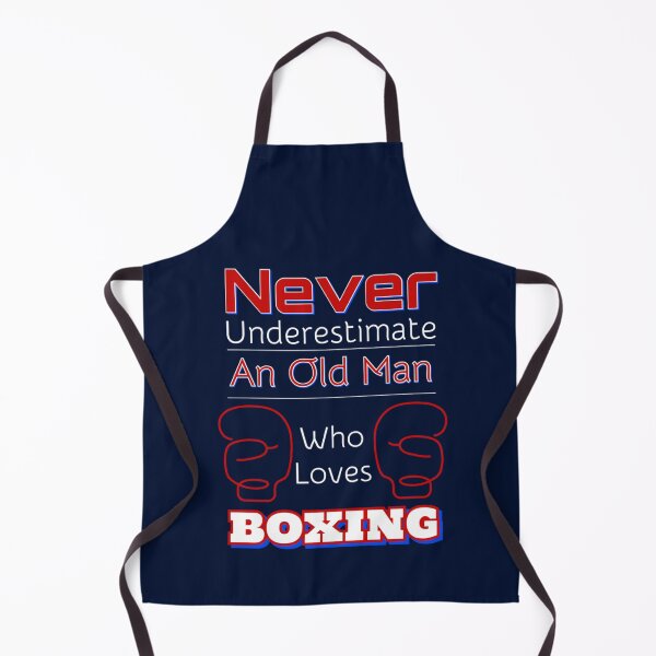 Item preview, Never Underestimate An Old Man Who Loves Boxing & red gloves designed and sold by Ndli.