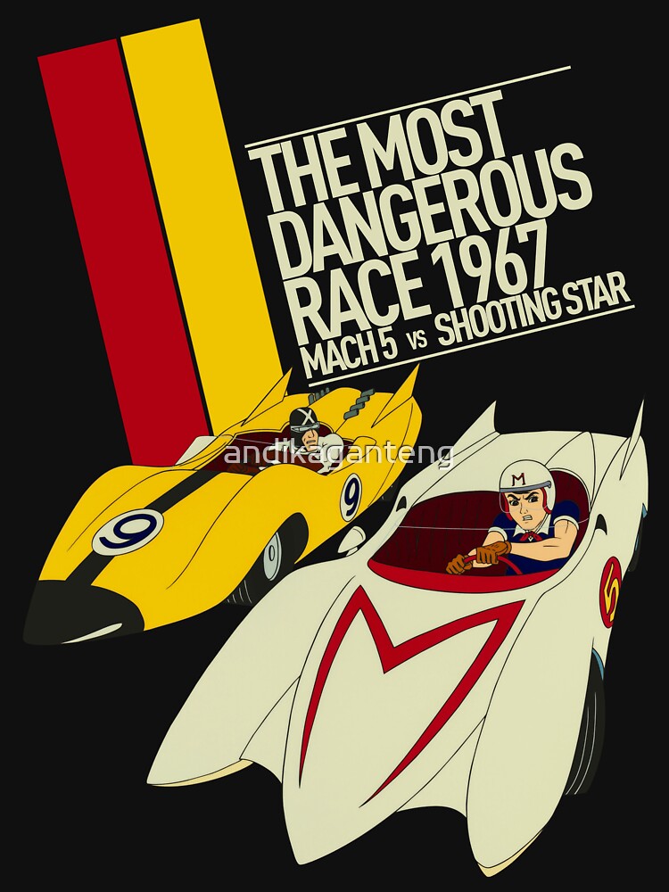 "Mifune VS Racer X" Tshirt by andikaganteng Redbubble speed racer