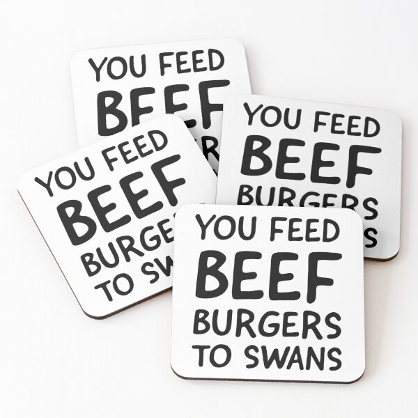Item preview, You feed beef burgers to swans, funny alan partridge quote     designed and sold by ClemWearsa.