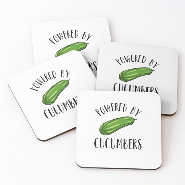 Item preview, Powered by Cucumbers Funny Vegetarian Pickles Plants designed and sold by dbreeze10.