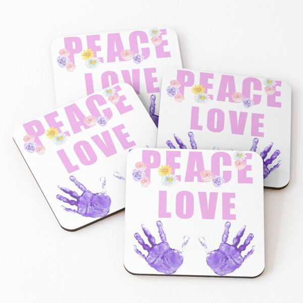 Item preview, Pease and love Watercolour design designed and sold by Oksana Suprun.