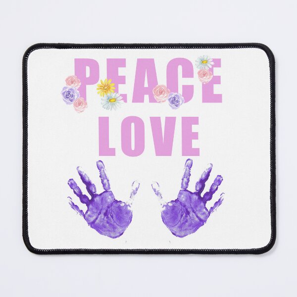 Item preview, Pease and love Watercolour design designed and sold by Oksana Suprun.