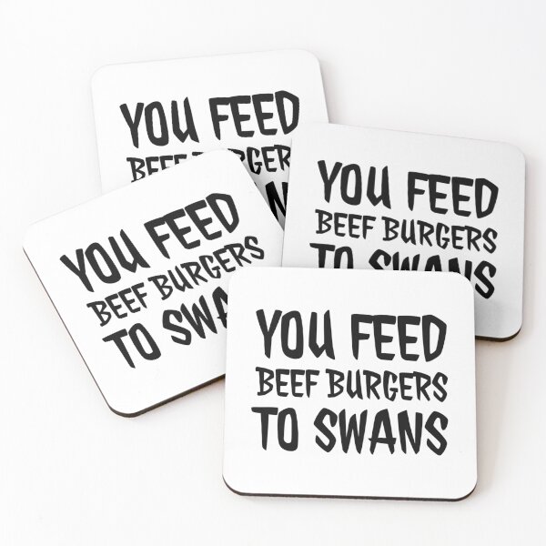 Item preview, You feed beef burgers to swans, funny alan partridge quote    designed and sold by ClemWearsa.