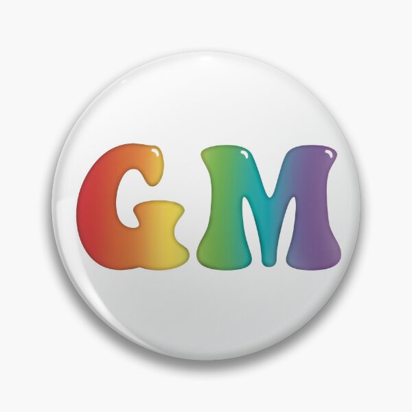 Item preview, GM (Good Morning) Rainbow designed and sold by MJ Koldewyn.