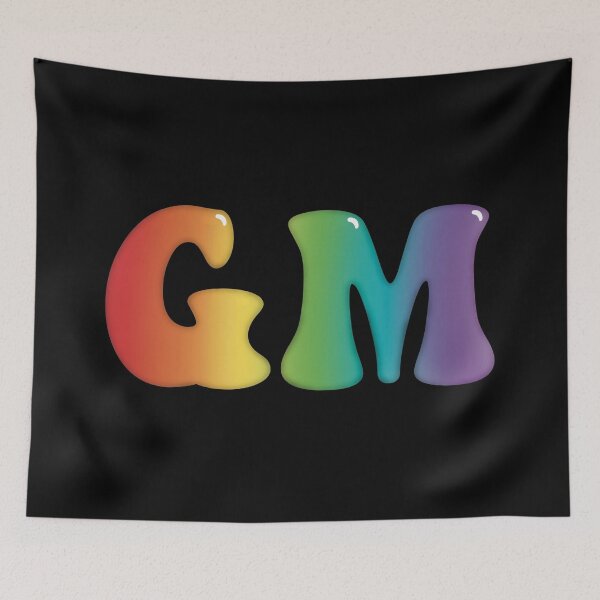 Item preview, GM (Good Morning) Rainbow designed and sold by MJ Koldewyn.