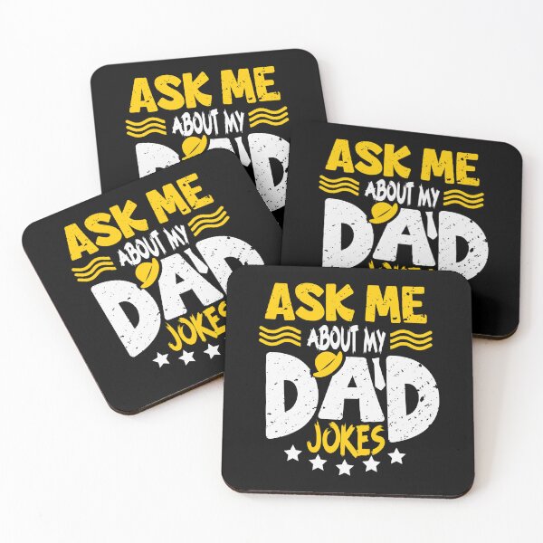 Item preview, Funny Fathers Day - Ask Me About My Dad Jokes designed and sold by Optix.