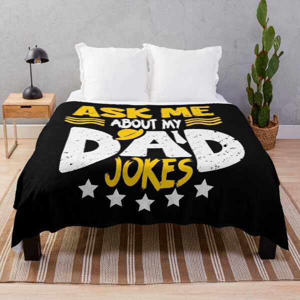 Item preview, Funny Fathers Day - Ask Me About My Dad Jokes designed and sold by Optix.