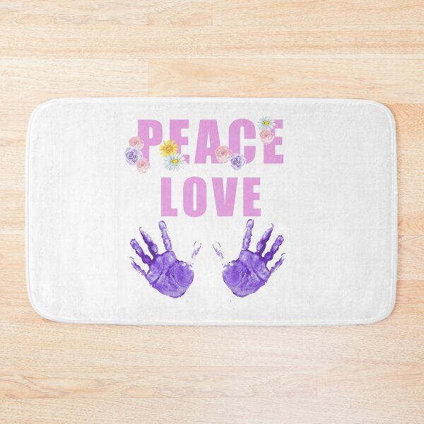Item preview, Pease and love Watercolour design designed and sold by Oksana Suprun.