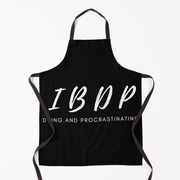 Item preview, IBDP International Baccalaureate Diploma Program Dying and Procrastinating black designed and sold by coffeetea2020.