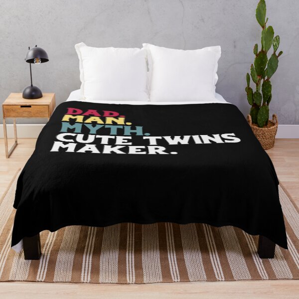 Item preview, Funny Fathers Day - Dad, Man, Myth, Cute Twins Maker designed and sold by Optix.