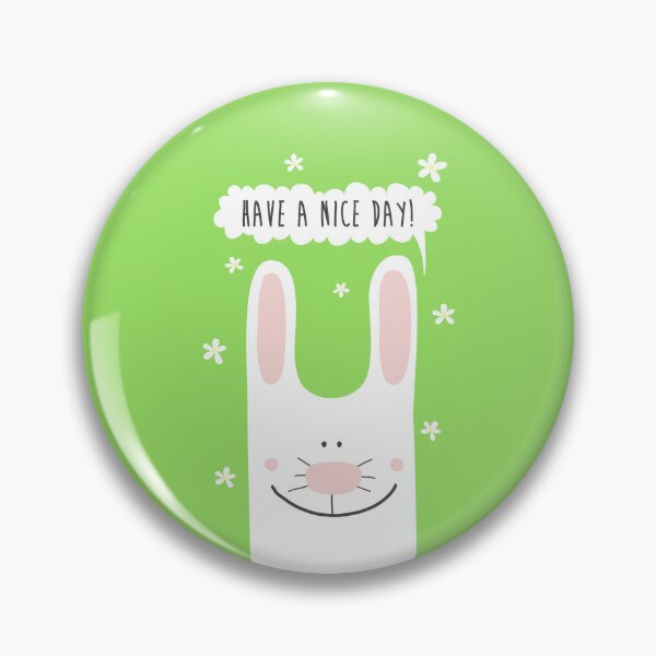 Item preview, Have a nice day. Cute hare, rabbit designed and sold by Gomolach.