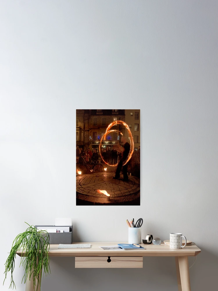 Thumbnail 2 von 3, Poster, Fire Dancer IV designt und verkauft von Chris Clark.