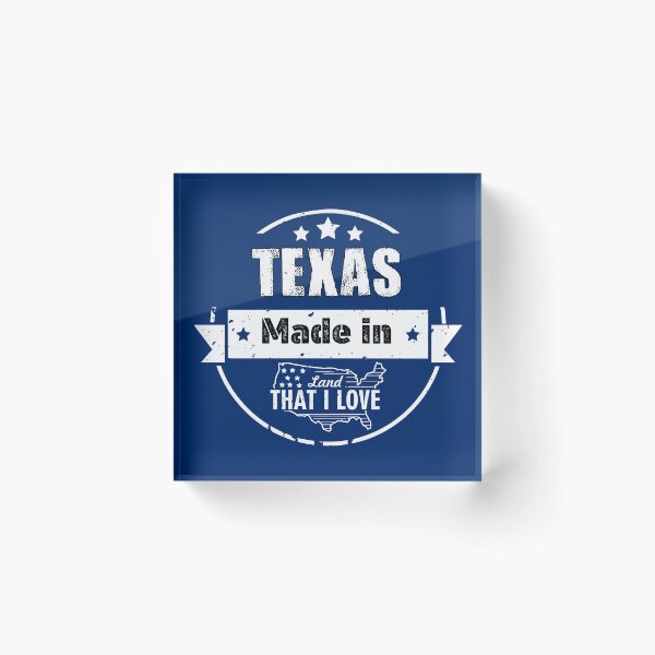 Item preview, Made in Texas Land That I Love designed and sold by catchyology.