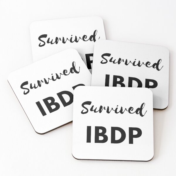 Item preview, Survived IBDP International Baccalaureate Diploma Program black designed and sold by coffeetea2020.