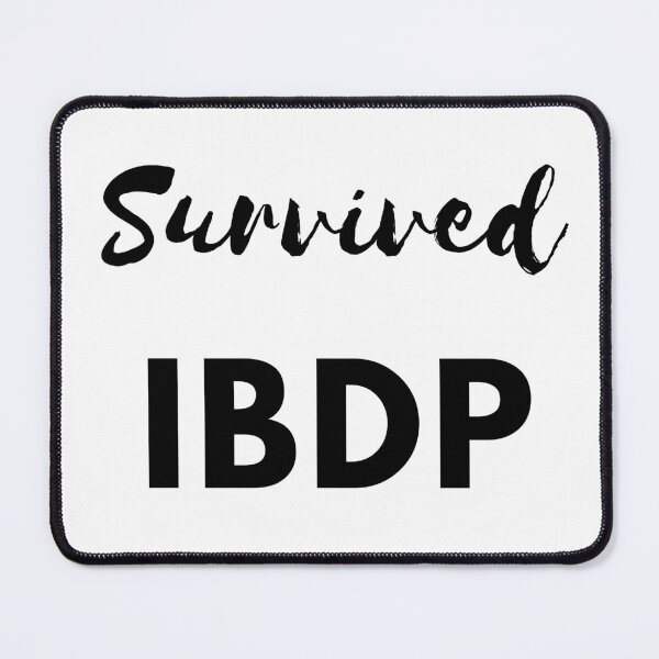 Item preview, Survived IBDP International Baccalaureate Diploma Program black designed and sold by coffeetea2020.