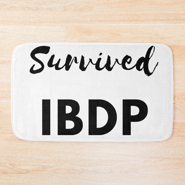 Item preview, Survived IBDP International Baccalaureate Diploma Program black designed and sold by coffeetea2020.